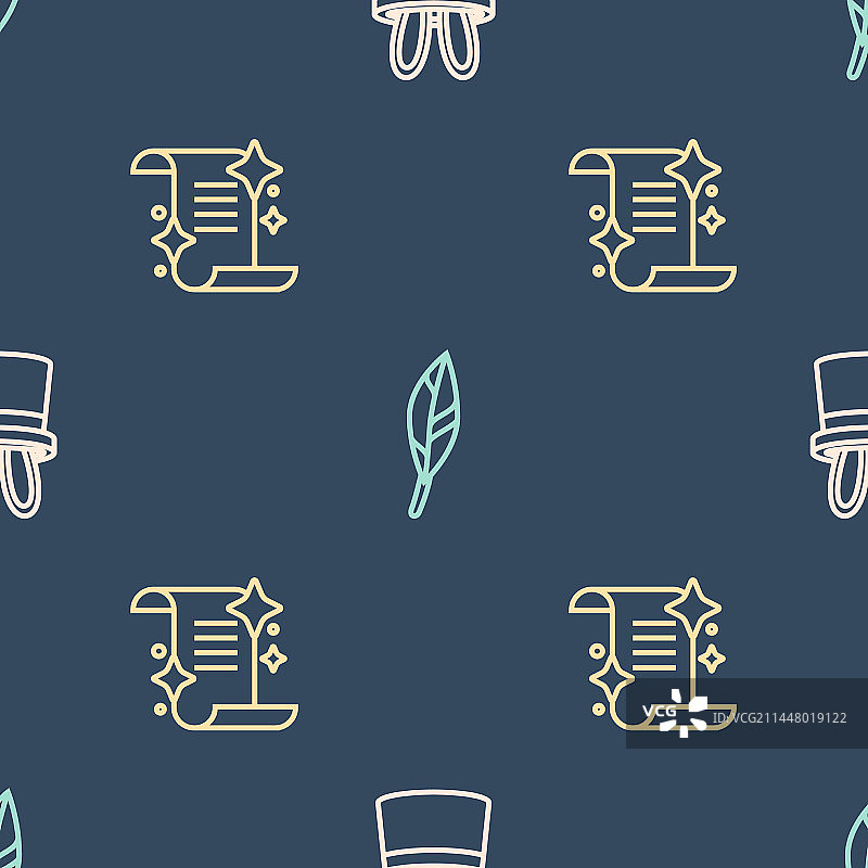 魔术师帽子兔耳朵古代banner图片素材