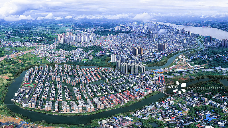 桂平市月亮湾风光图片素材