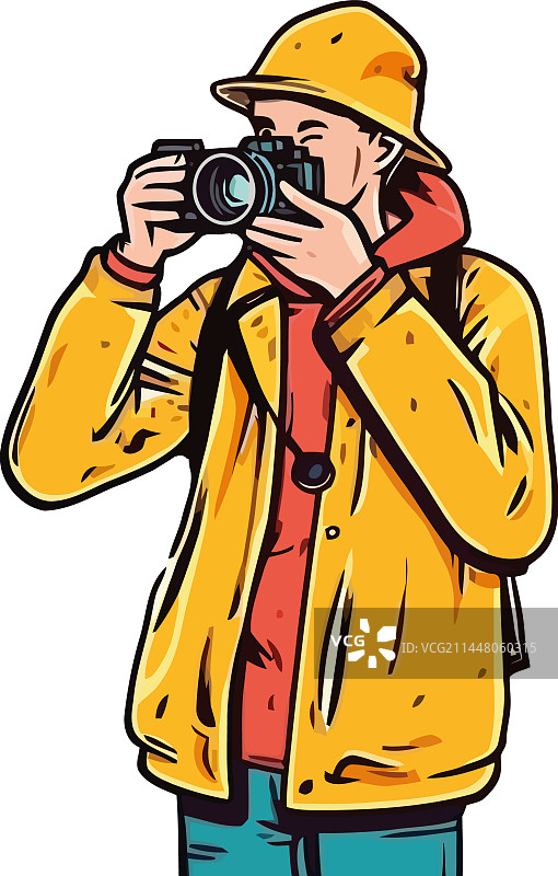 使用设备工作的摄影师图片素材