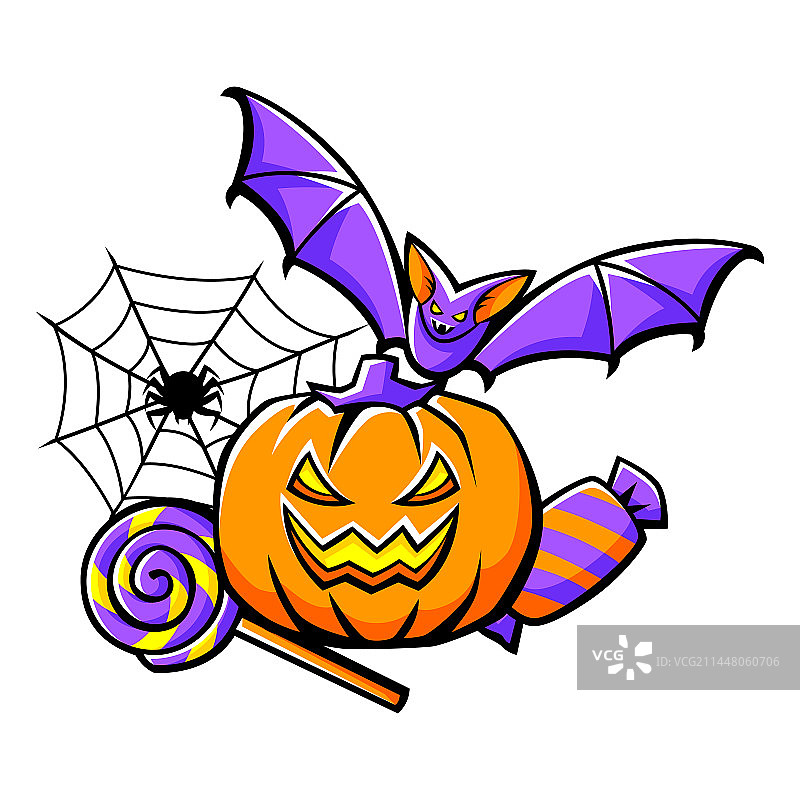 万圣节节日背景图片素材