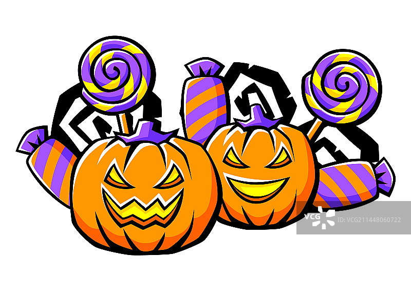 万圣节节日背景图片素材