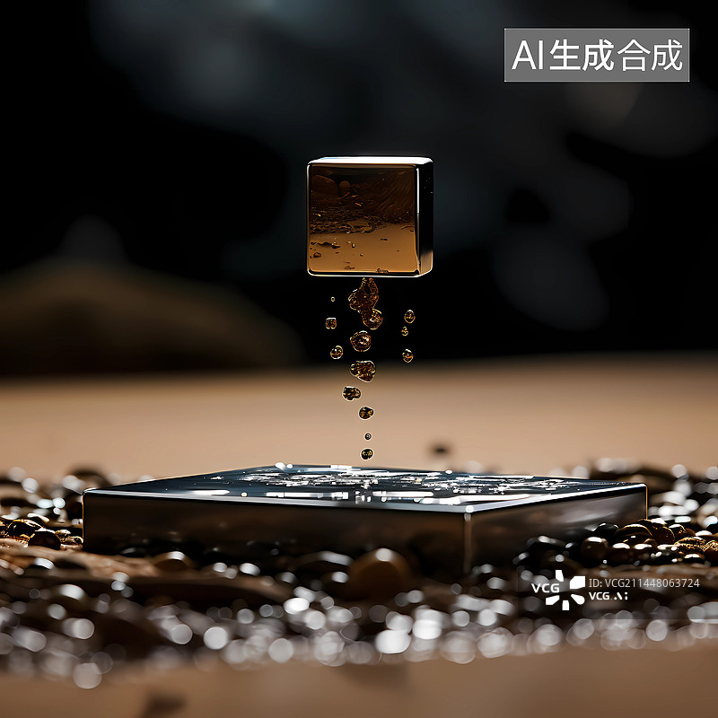 【AI数字艺术】常温超导磁悬浮图片图片素材