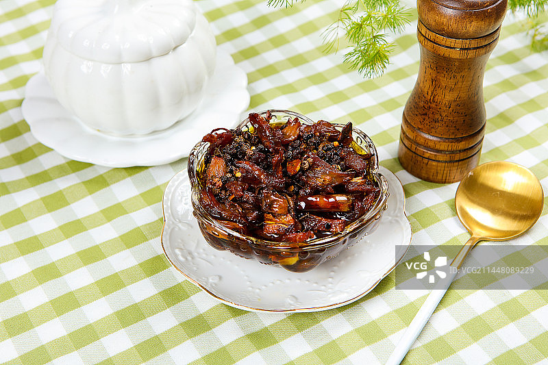 油炸鸡枞菌图片素材