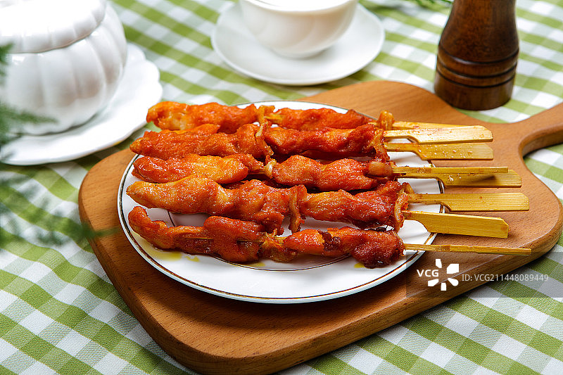 炸串骨肉相连图片素材