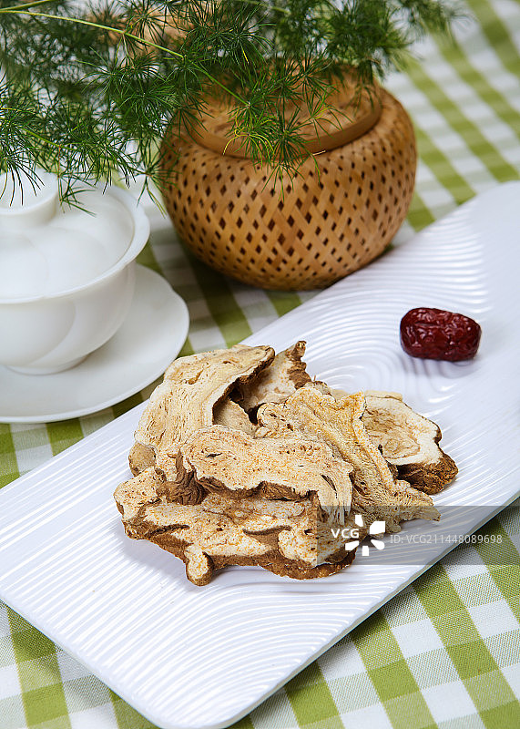 中药材白术图片素材