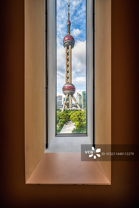 东方明珠打卡照图片素材