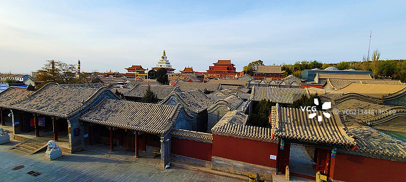 阿拉善和硕特亲王府图片素材