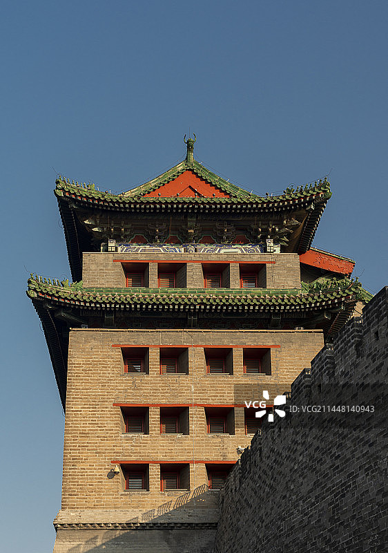 北京德胜门图片素材