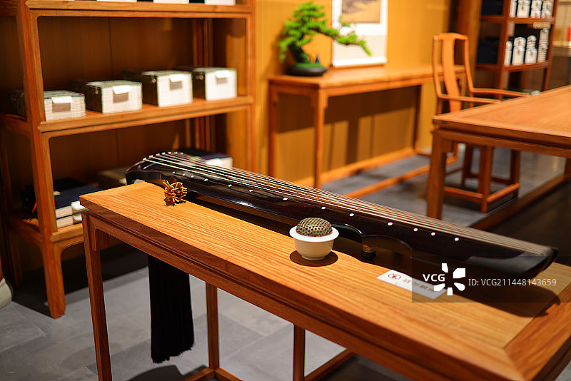 杭州国家版本馆文润阁古代书房图片素材