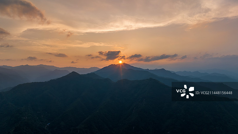 日落归山海图片素材