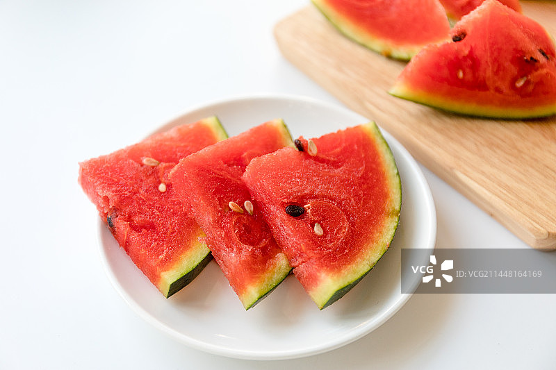 夏日的西瓜图片素材