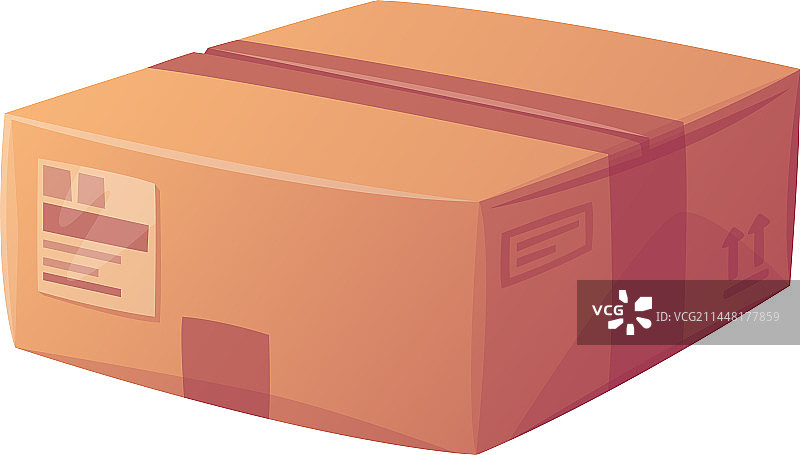 纸板箱纸质包装容器图片素材