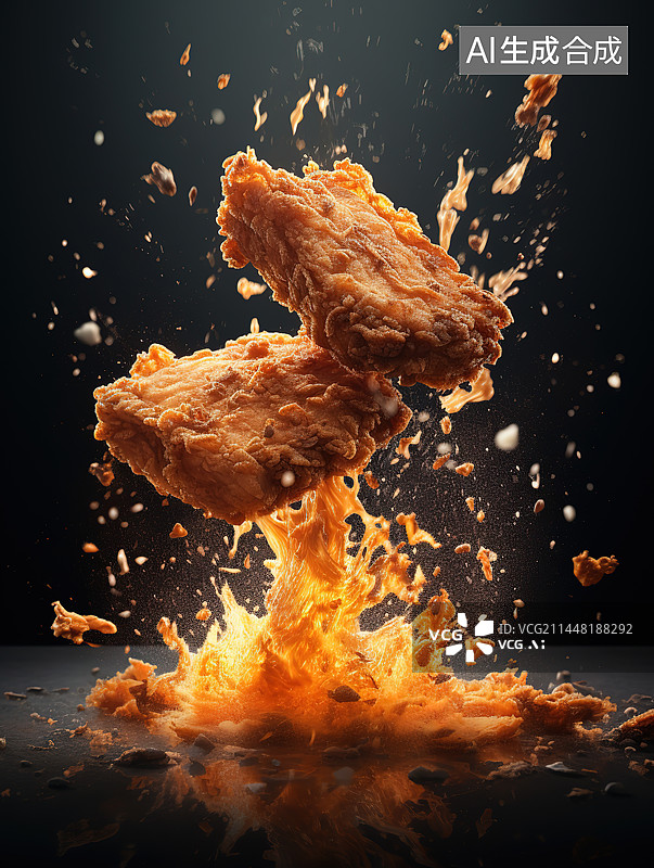 【AI数字艺术】烘烤面包干图片素材