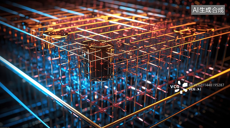 【AI数字艺术】室温超导概念图图片素材