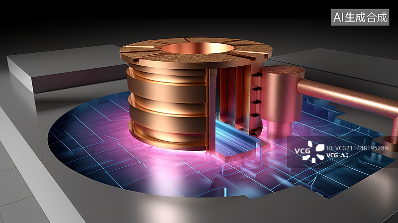 【AI数字艺术】室温超导概念图图片素材