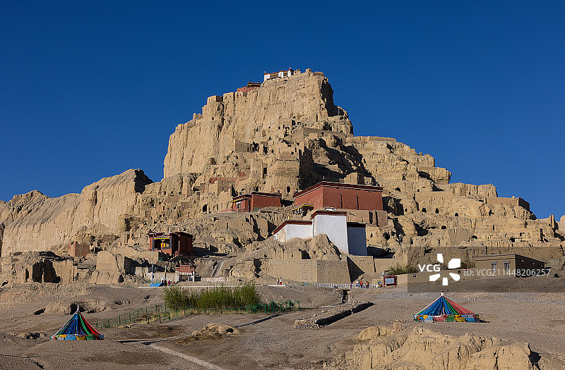 西藏阿里-古格王朝遗址图片素材