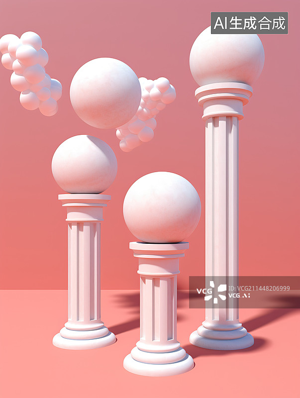 【AI数字艺术】红色背景下的灯泡特写镜头图片素材