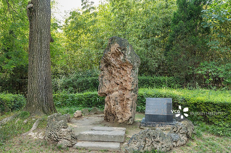 陕西凤翔东湖图片素材