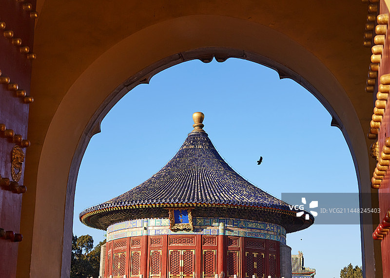 天坛皇穹宇--回音壁图片素材