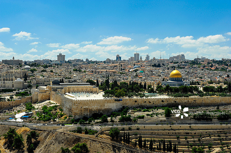 以色列耶路撒冷橄榄山图片素材