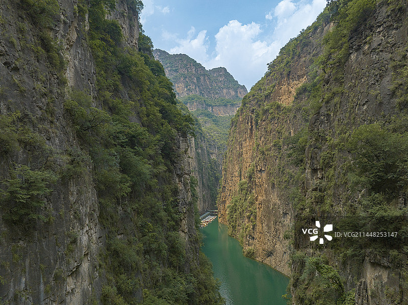 山西通天峡大峡谷图片素材