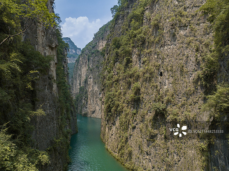 山西通天峡大峡谷图片素材