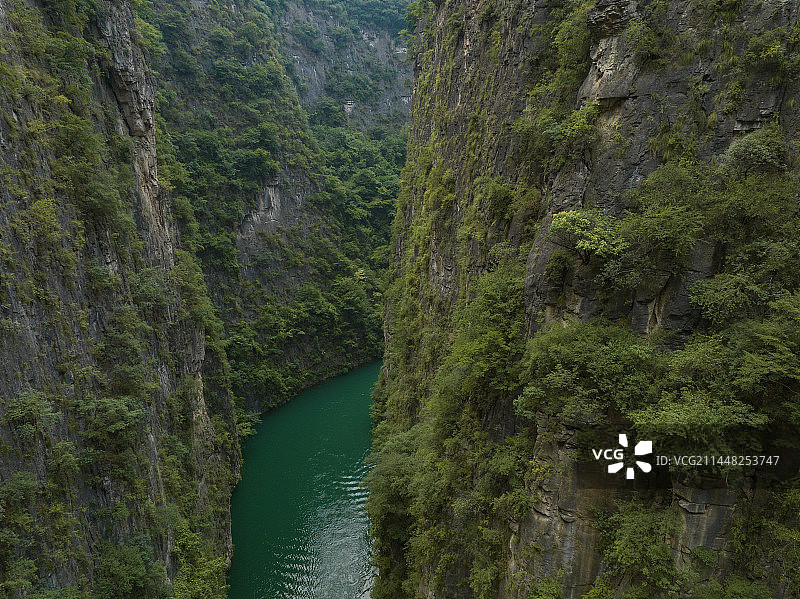 山西通天峡大峡谷图片素材