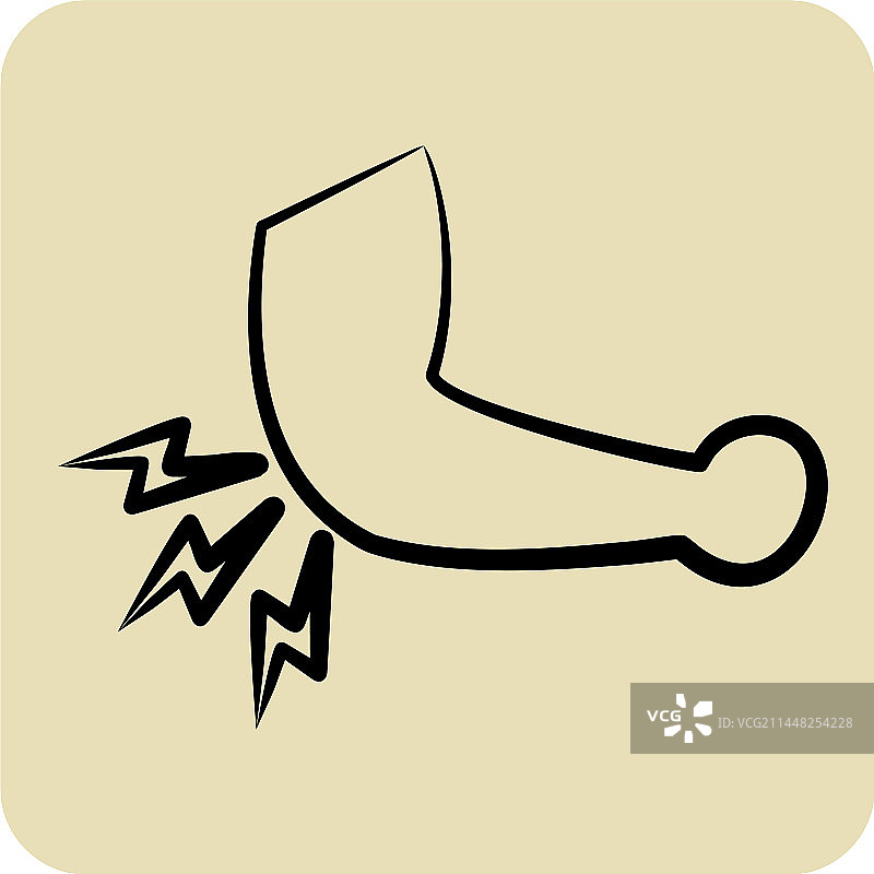 骨科手部肘部图标图片素材