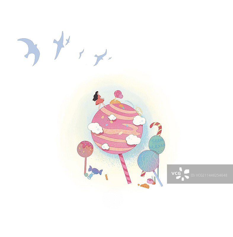 糖果世界图片素材