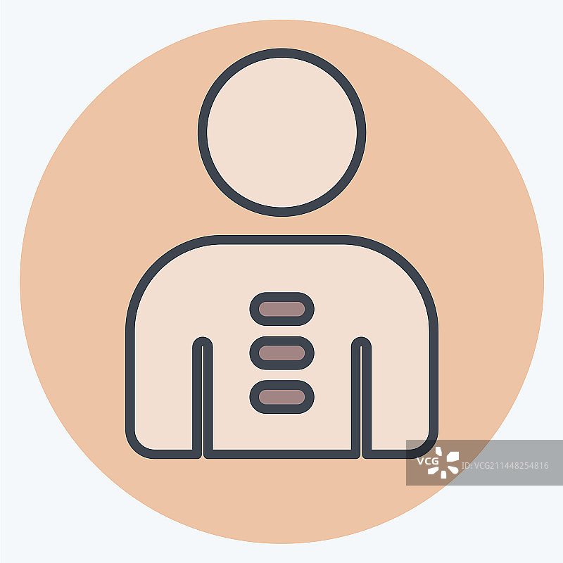 骨科姿势相关图标图片素材