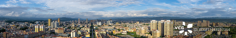 瑞丽市全景图图片素材