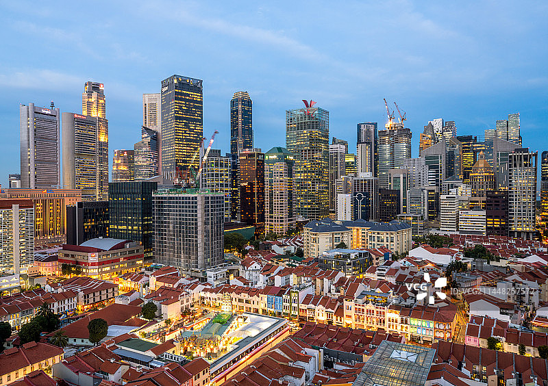 新加坡城市风光图片素材