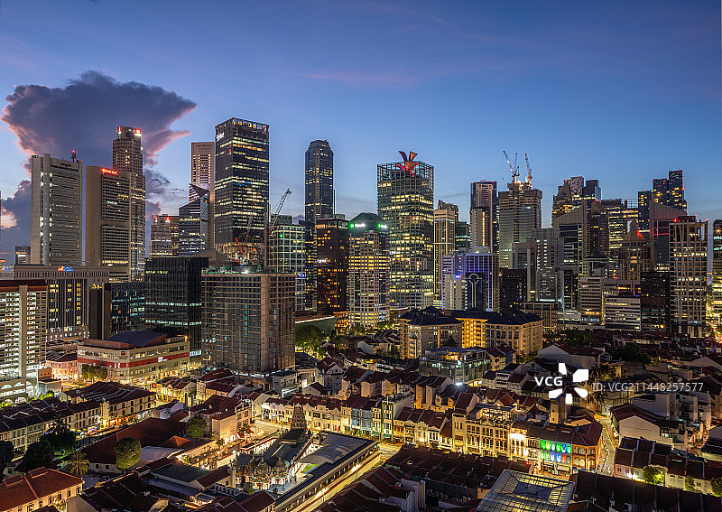 新加坡城市风光图片素材