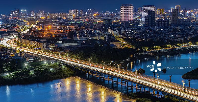 瑞丽市夜景图片素材