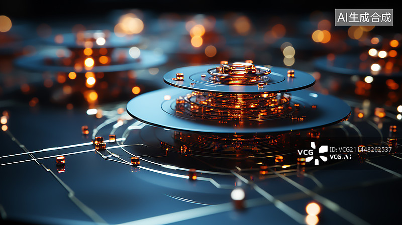 【AI数字艺术】室温超导概念图图片素材