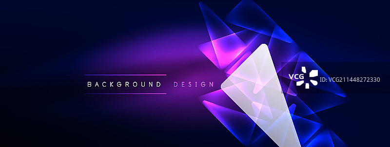 霓虹灯黑客几何背景虚拟图片素材