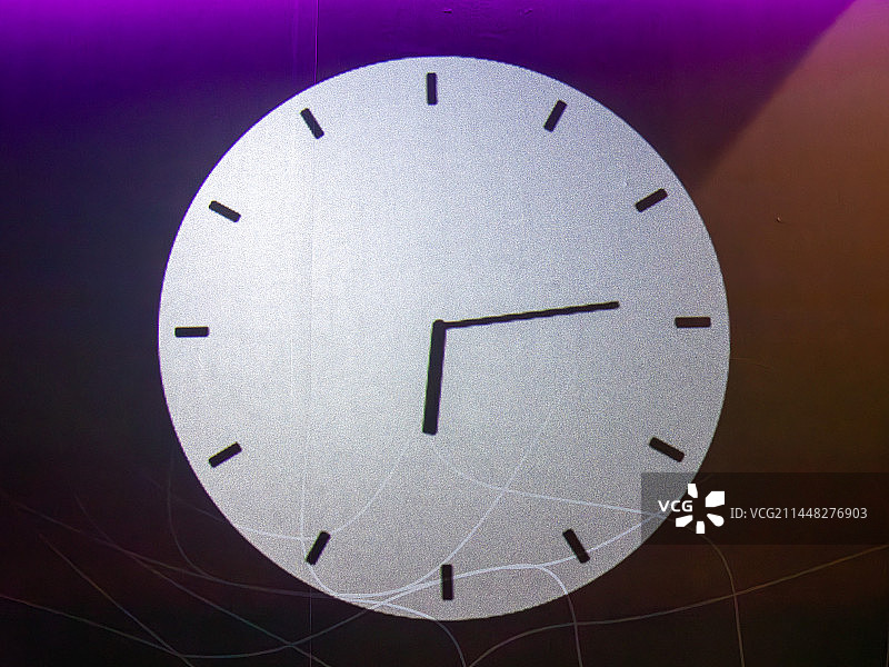 极简时钟图片素材