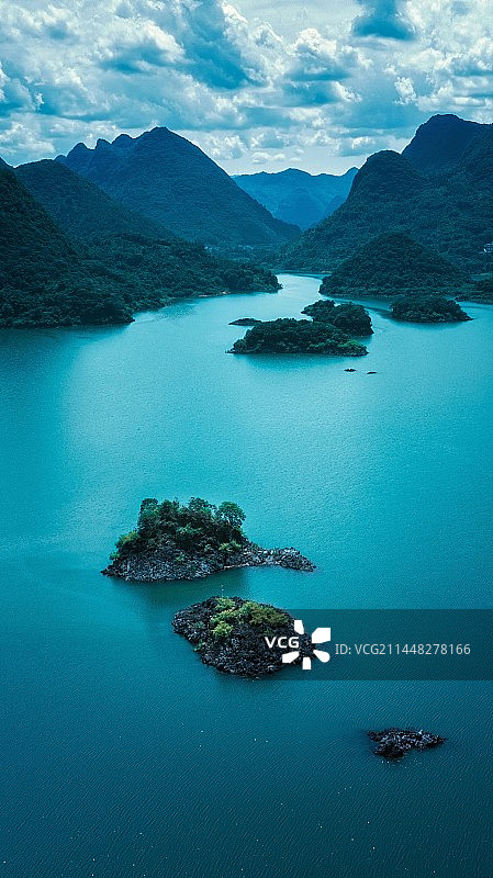 清远桃花湖图片素材