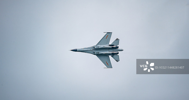 2023长春航展-歼11BS战斗机图片素材