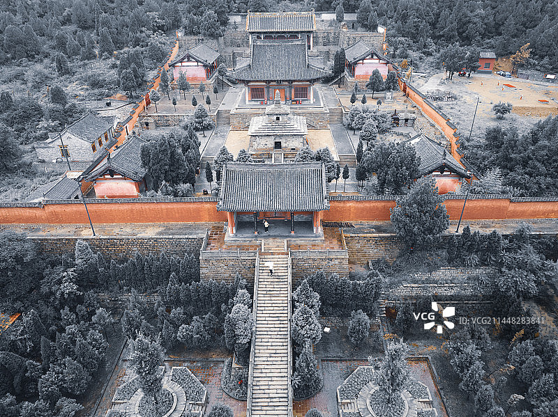 山西法兴寺图片素材