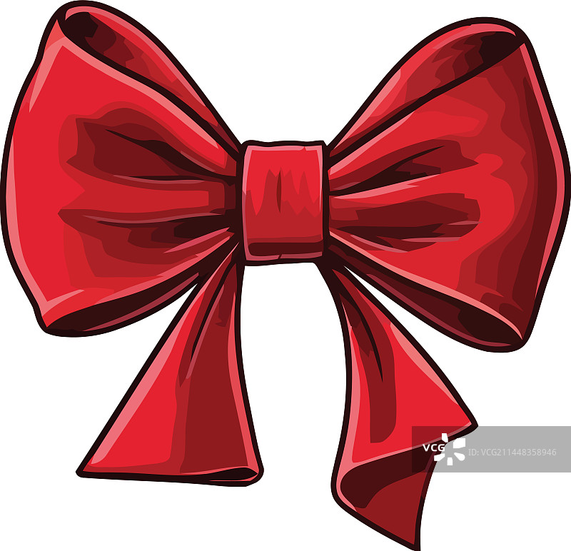 象征庆祝和优雅的缎带蝴蝶结图片素材