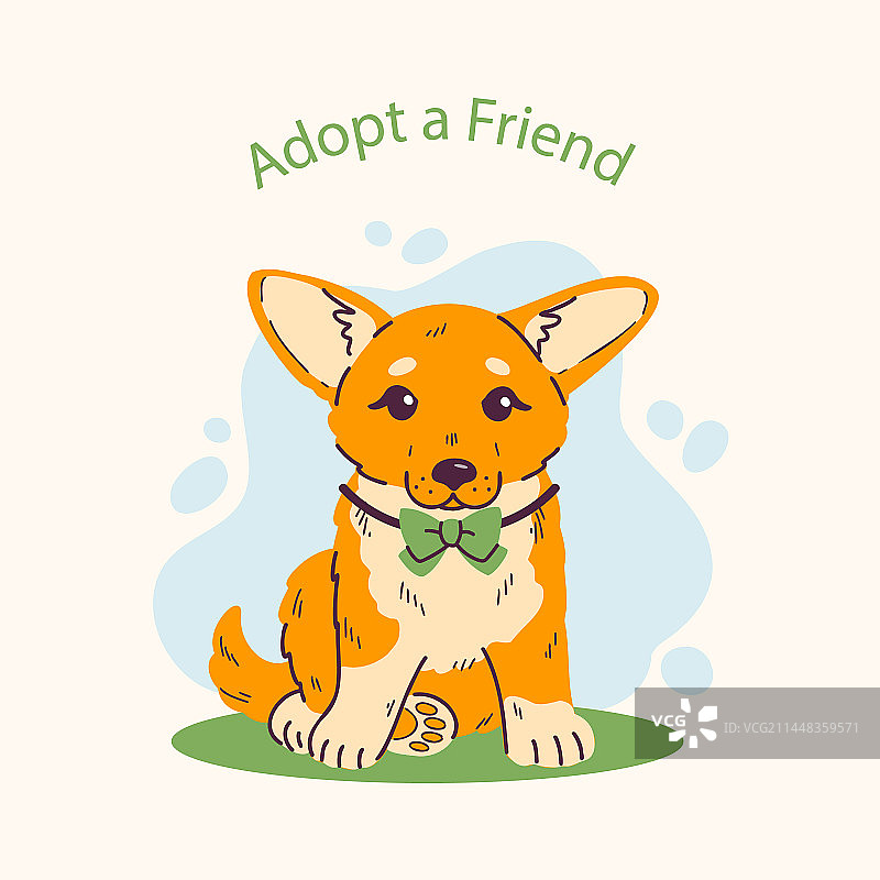 领养狗图片素材