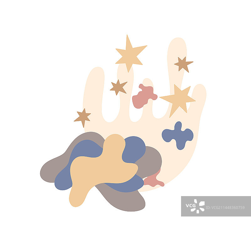 弯曲条纹抽象圆形图片素材