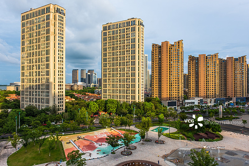 江苏无锡宜兴城市景观图片素材