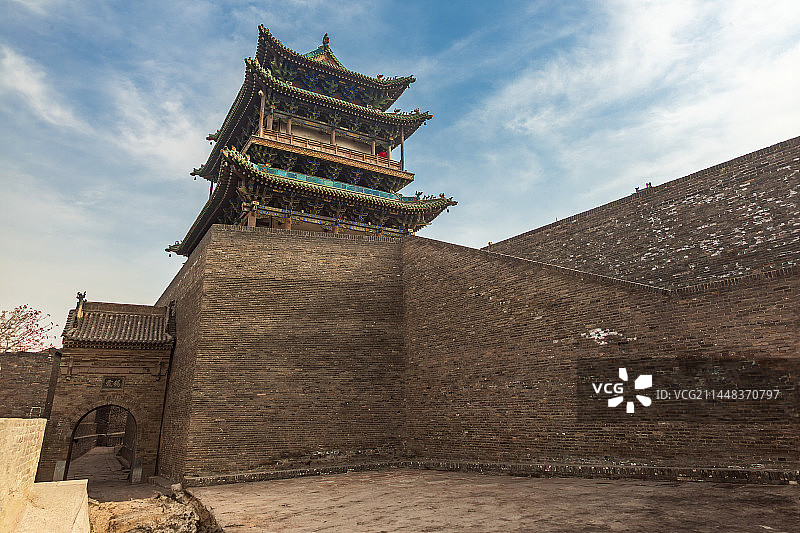平遥城楼图片素材