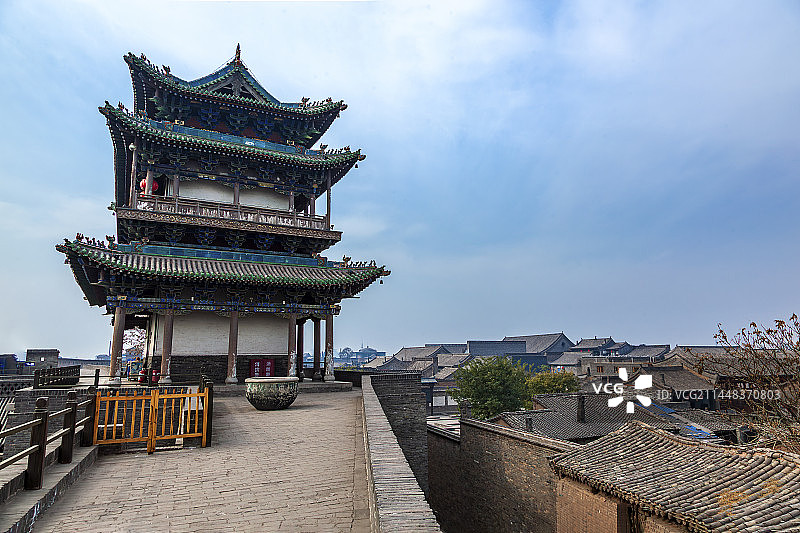 平遥城楼图片素材