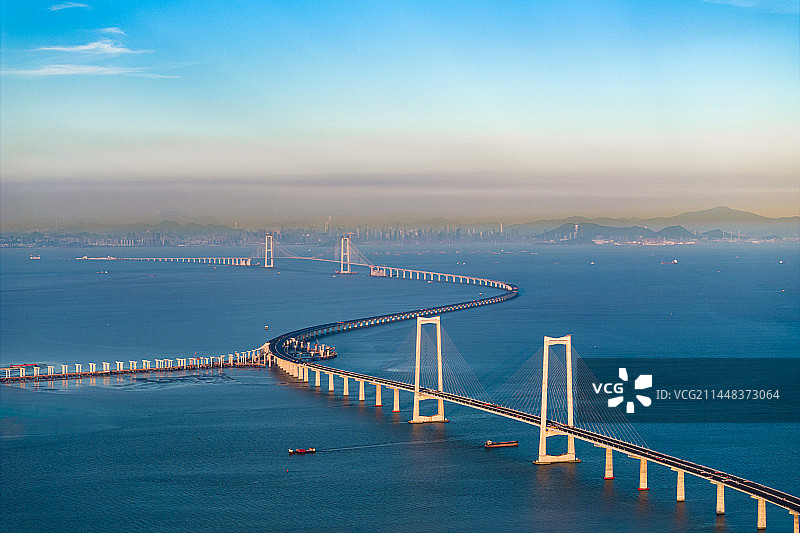 深中通道航拍图片素材