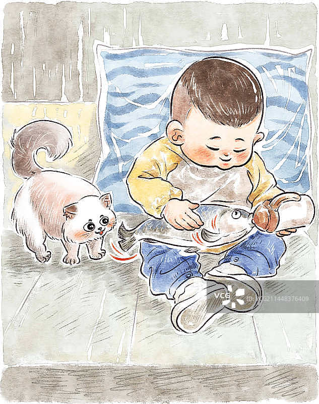 儿童插画图片素材