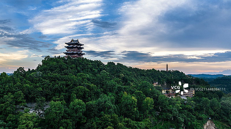 巴中南龛山风景区图片素材
