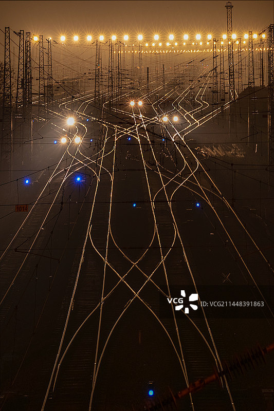 蓝调列车图片素材